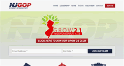 Desktop Screenshot of njgop.org