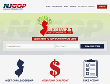 Tablet Screenshot of njgop.org